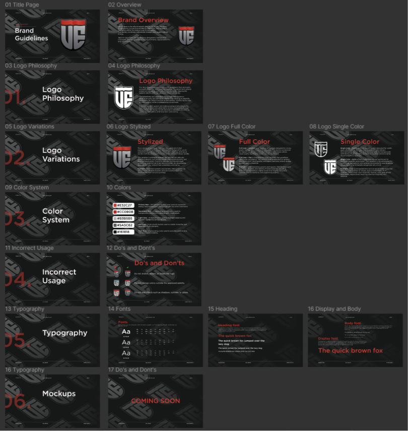 Screenshot of the Tel-U Esports product website